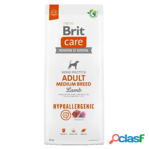 Crocchette Brit Care Hypoallergenic Adult Medium Agnello e
