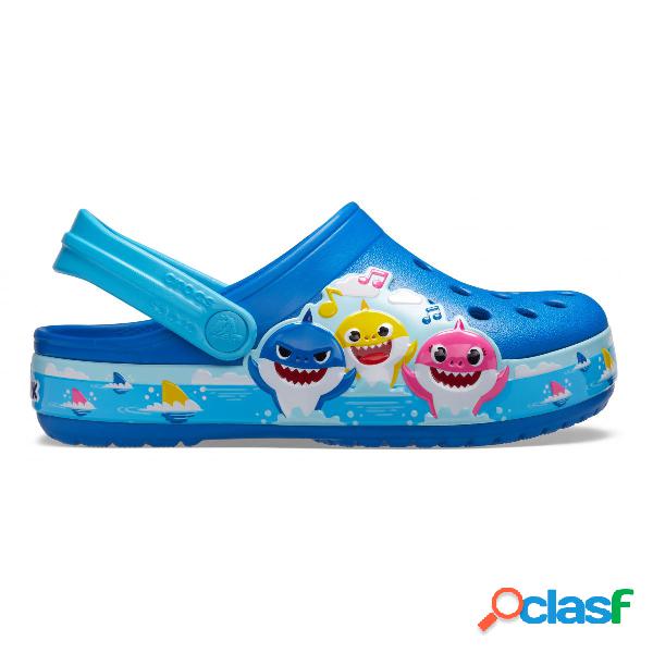 Crocs fun lab baby shark band clog toddler