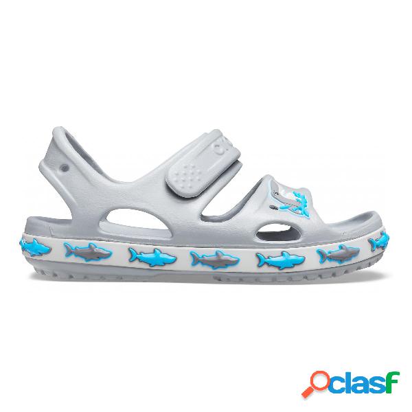 Crocs fun lab shark band sandal k