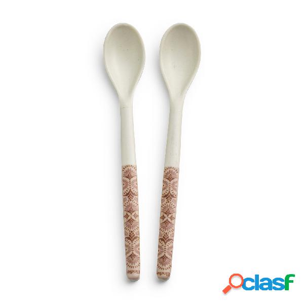 Cucchiaio da Pappa Elodie Details in Bambu 2 pz Sweet date