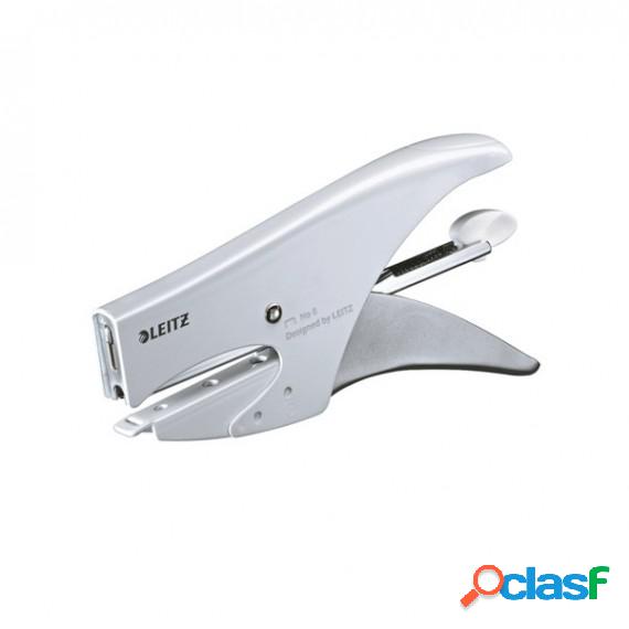 Cucitrice Wow a pinza 5547 - bianco metallizzato - Leitz