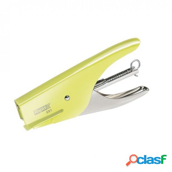 Cucitrice a pinza Rapid Retro Classic S51 - mellow yellow -
