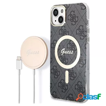 Custodia & Caricatore Senza Fili Guess 4G Edition Bundle