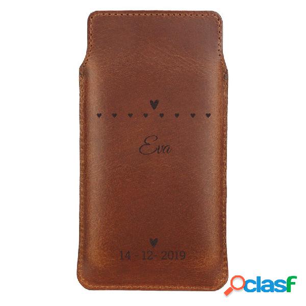 Custodia cellulare in pelle - S