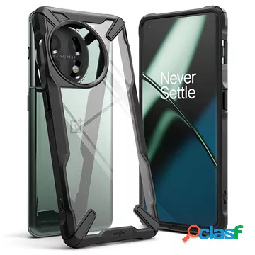 Custodia ibrida Ringke Fusion X per OnePlus 11 - Nera