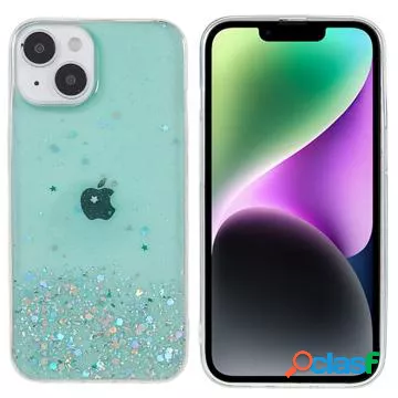 Custodia in TPU Starry Sky Sparkle per iPhone 14 - Color
