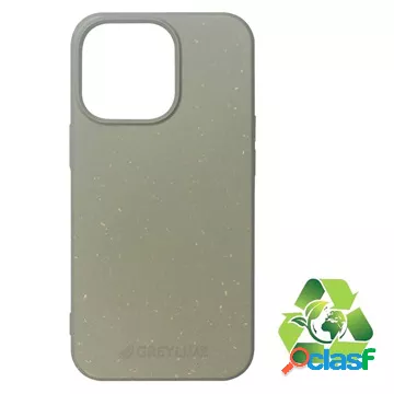 Custodia per iPhone 13 Pro biodegradabile GreyLime - Verde