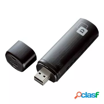 D-Link Wireless AC1200 Adattatore di rete USB 2.0 Wireless