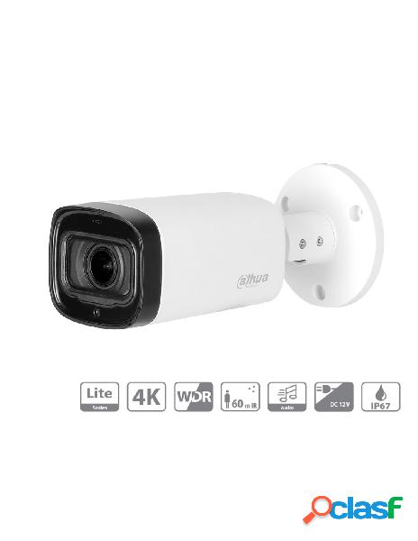 Dahua - telecamera analogica bullet 4k 8mp ottica varifocale