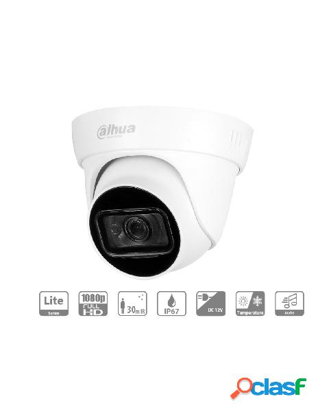 Dahua - telecamera analogica dome 1080p 2mp ottica fissa