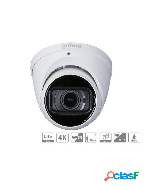 Dahua - telecamera analogica dome 4k 8mp ottica varifocale