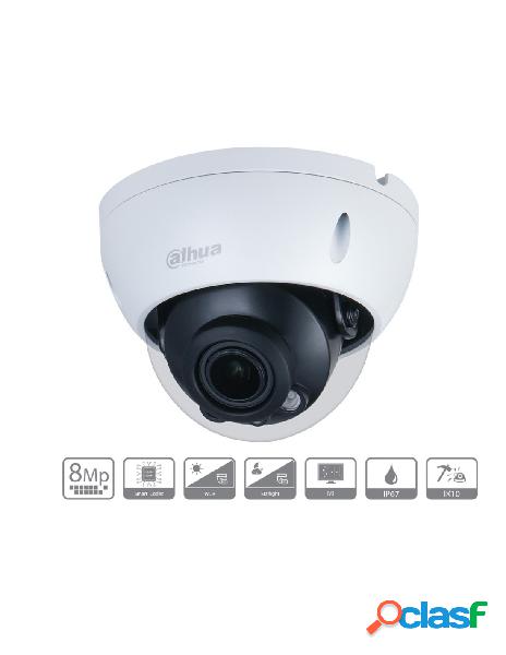 Dahua - telecamera ip dome 4k 8mp ottica varifocale