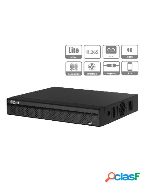 Dahua - videoregistratore xvr dvr nvr 8 canali penta-brid 4k