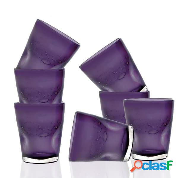 Dalì Bicchiere Acqua Viola 35 cl Set 6 Pz