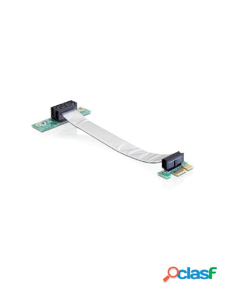 Delock - riser card pci express x1 sinistra con cavo