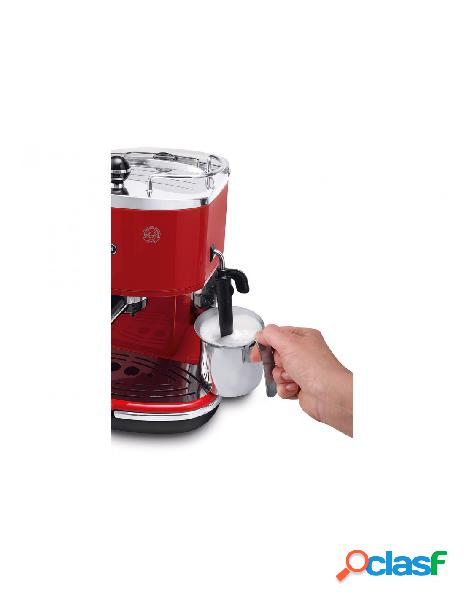 Delonghi eco311.r coffee machine powder/pods capp.syst. red