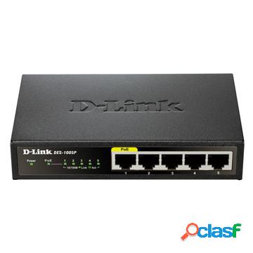 Dgs-1005p fast ethernet poe 5 porte