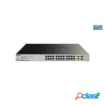 Dgs-1026mp no gestito gigabit poe nero, grigio