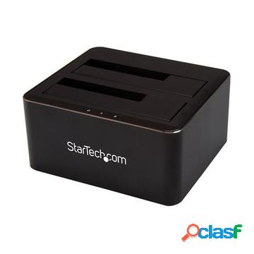 Docking station a doppio bay sata per 2x 2,5/3,5" sata