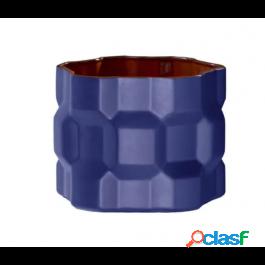 Driade Srl Gear Vaso H20 Ceramica-blu+Rosso