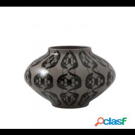 Driade Srl Greeky Vaso D30 H19 Ceramica Decorata-sabbia