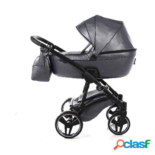 Duo Junama Termo Pelle Antracite Telaio Nero anelli/cerchi