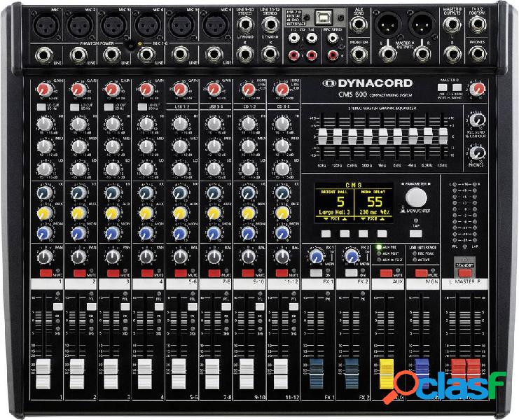 Dynacord CMS 600-3 Mixer DJ Numero canali:8