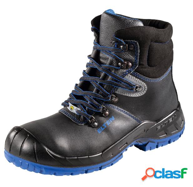 ELTEN - Calzatura alta con lacci nera/blu ALESSIO Mid ESD,