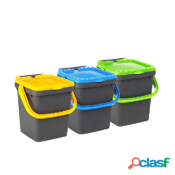 Ecoplast Ecoplus Pattumiera Per Raccolta Differenziata 20 L