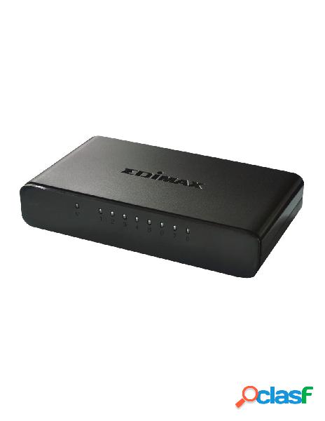 Edimax - switch desktop fast ethernet a 8 porte, es-3308p