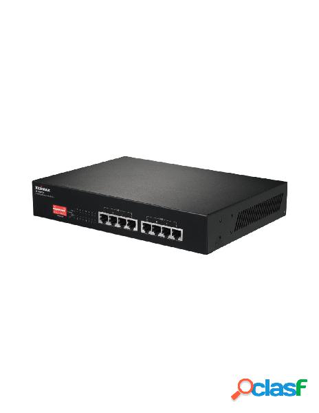 Edimax - switch fast ethernet 8 porte a lungo raggio con 8