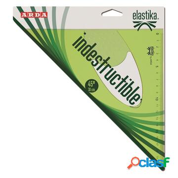 El4530 squadra 45° triangle plastica verde 1 pezzo(i)