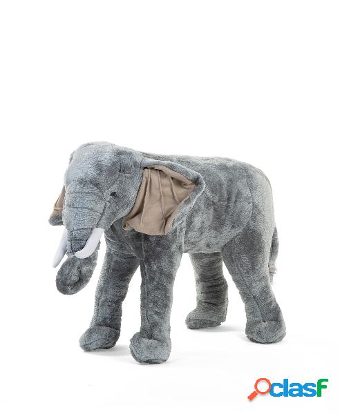 Elefante Peluche Childhome Grigio