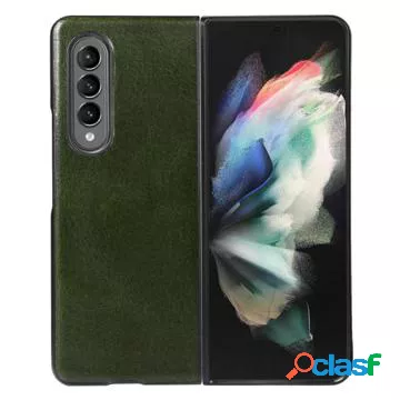 Elegante custodia in pelle per Samsung Galaxy Z Fold4 -