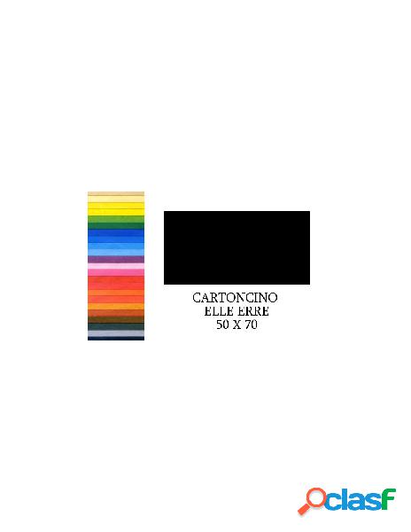 Elle-erre 70x50 nero (20ff) 220g/m2