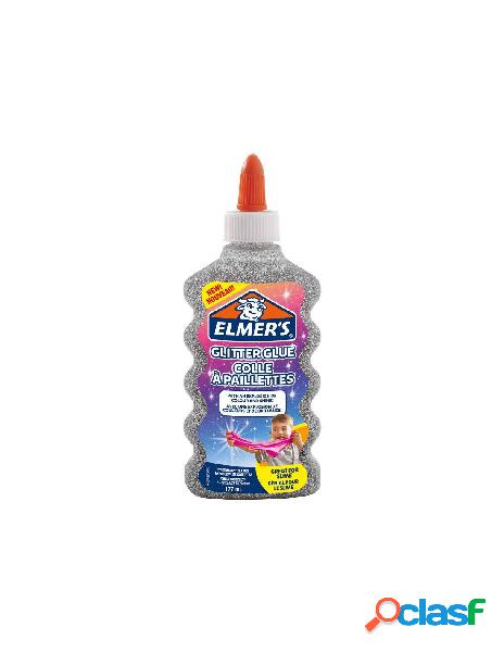 Elmers col.gl.liq.argento flacone da 177 ml