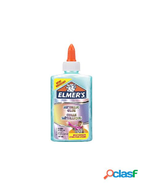 Elmers colla liquida colore verdeacqua metallizzato flacone