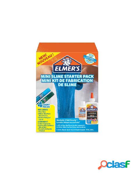 Elmers mini starter slime kit (2): contenente 1 flacone di