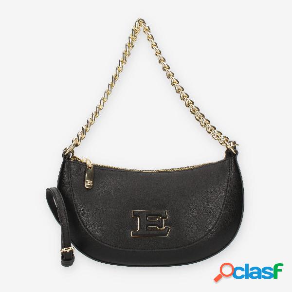 Ermanno Scervino Round Evening Olly Borsetta a tracolla nera