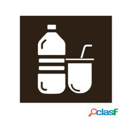 Etichetta adesiva - per raccolta differenziata - Plastica -