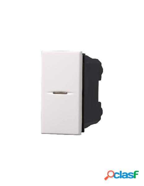 Ettroit deviatore assiale 1p 16a unipolare colore bianco
