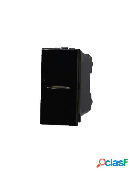 Ettroit deviatore assiale 1p 16a unipolare colore nero