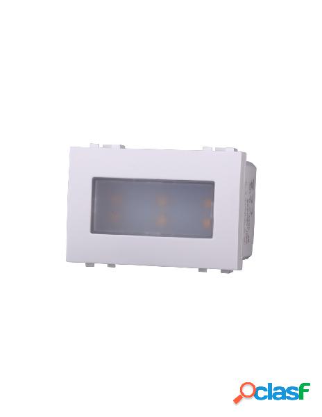 Ettroit - ettroit lampada led segnapasso 3p 220v bianco
