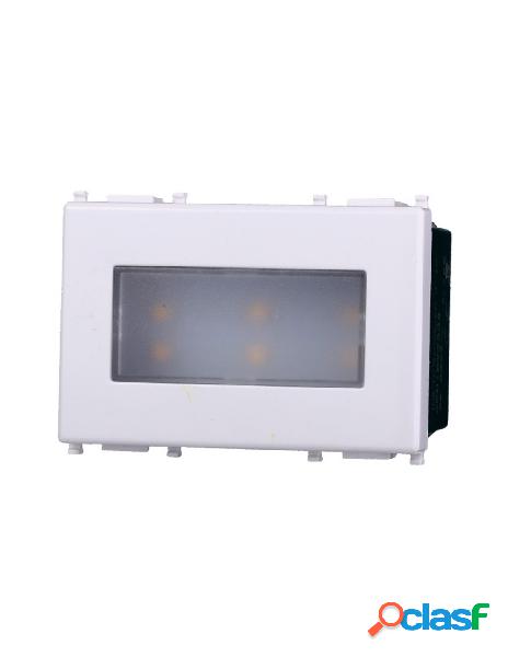 Ettroit - ettroit lampada led segnapasso 3p 220v bianco