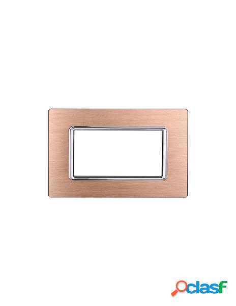 Ettroit - ettroit placca in alluminio serie space 4p colore