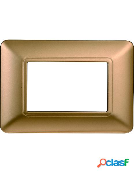 Ettroit - ettroit placca plastica serie solar 3p colore oro