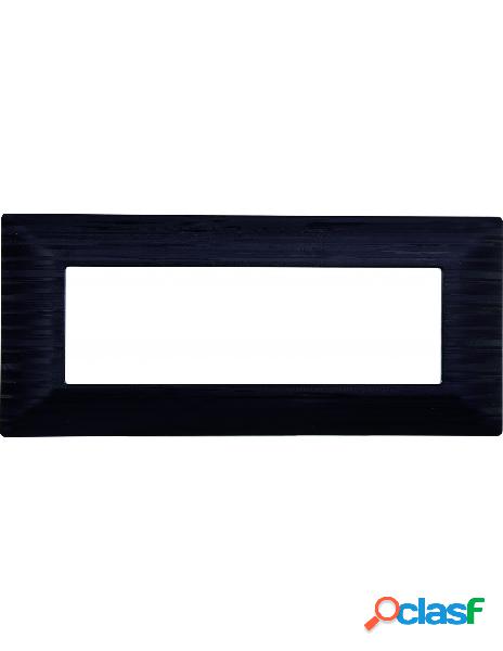 Ettroit - ettroit placca plastica serie solar 6p colore nero