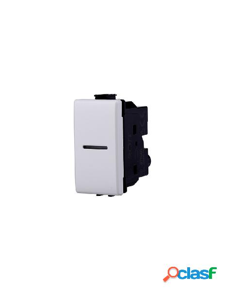 Ettroit - ettroit pulsante assiale 1p 16a bianco compatibile