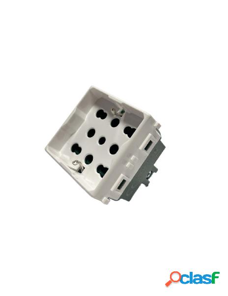 Ettroit presa multi standard 2p+t schuko + bipasso