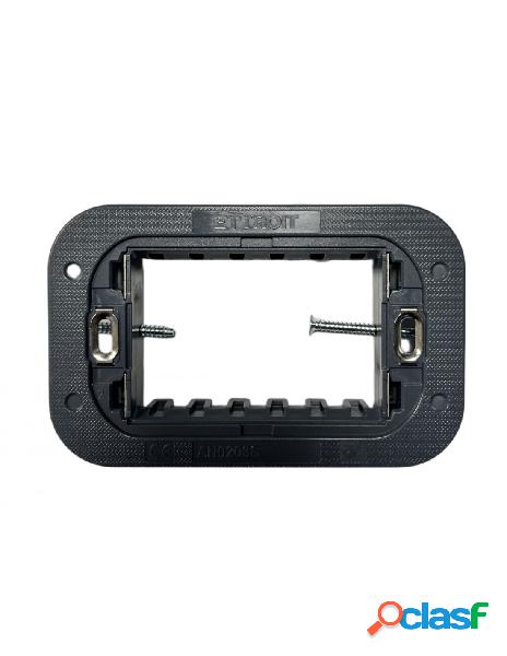 Ettroit supporto slim sottile 3p serie moon 3 posti per